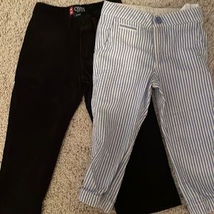 Bundle of 2T Pants - Chaps (Cords) & Gap Seersucker